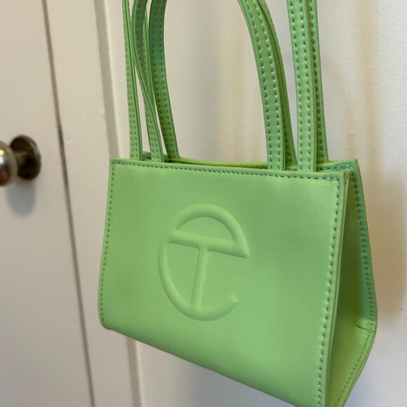 TELFAR Small Double Mint Shopping Bag - Picture 2 of 3